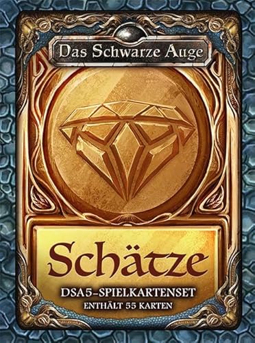Ulisses Spiel & Medien DSA5 Spielkartenset Schätze & Kostbarkeiten von Das Schwarze Auge