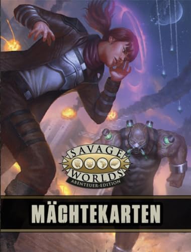 Ulisses Spiel & Medien Savage Worlds Mächtekartendeck von Das Schwarze Auge
