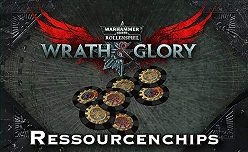 WH40K Wrath & Glory - Ressourcenchips: Warhammer 40.000 Rollenspiel von Das Schwarze Auge