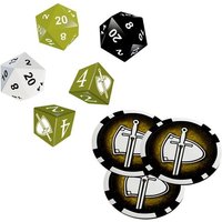 Das Schwarze Auge, DSA5 Einsteigerbox: Krieger, Würfel- & Chipset von Ulisses Spiele GmbH