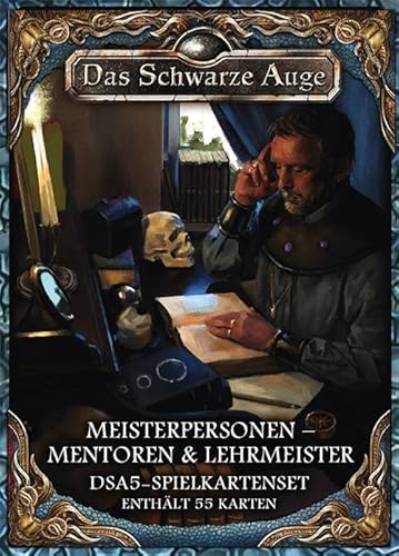 DSA5-Spielkartenset Av. Meisterpersonen 2 - Mentoren & Lehrmeister von Das Schwarze Auge
