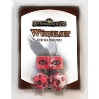 Die Schwarze Katze - Würfelset "Der Blutmond" von Ulisses Spiele
