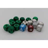 HeXXen 1733: HeXXenwürfel-Set (Holz) von Ulisses Spiele