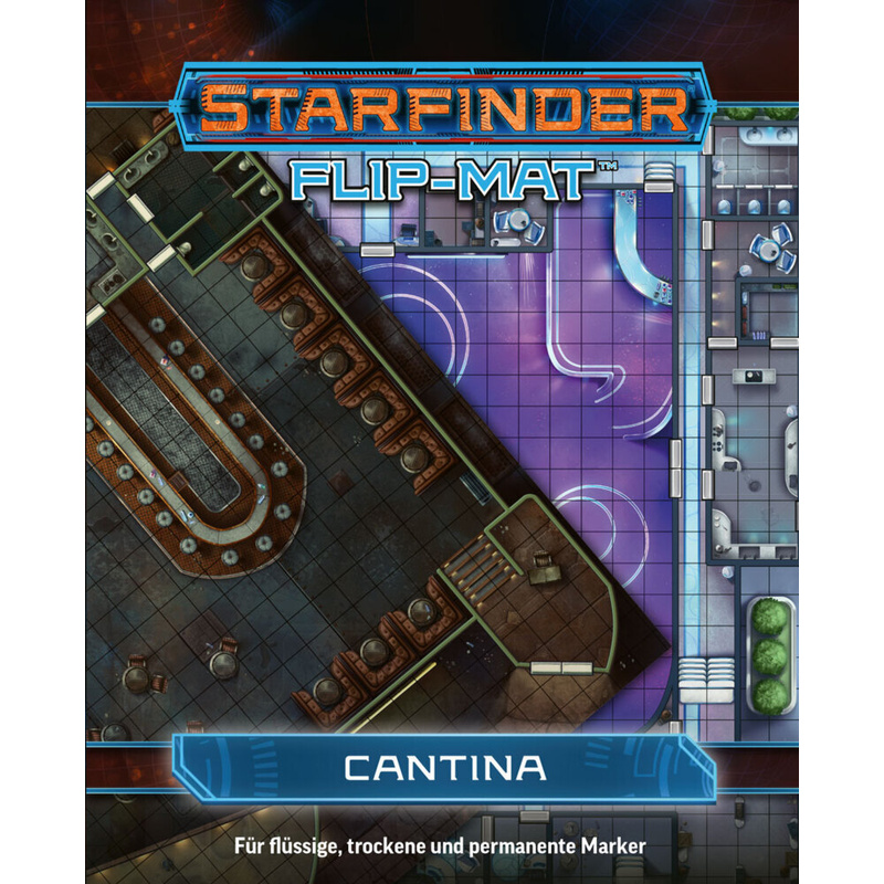 Starfinder, Spielhilfe - Starfinder Flip-Mat: Cantina von Ulisses Spiele