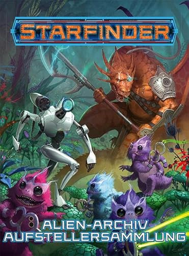 Starfinder Alien-Archiv Aufstellersammlung von Das Schwarze Auge