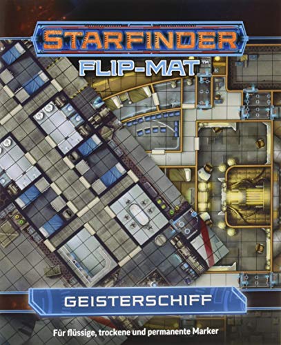 Starfinder Flip-Mat: Geisterschiff von Ulisses Spiele