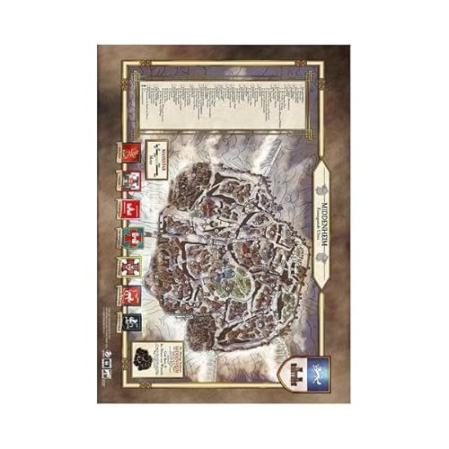 Ulisses Spiele US83017 - WFRSP - Stadtplan Middenheim von Das Schwarze Auge