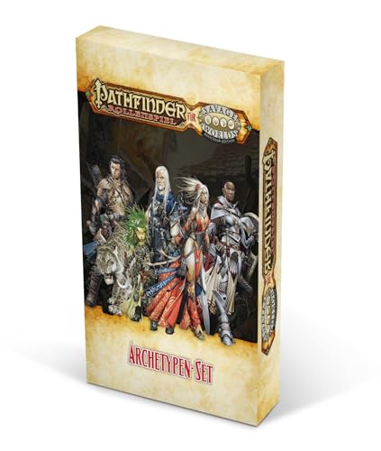 Ulisses Spiele US85054 - Pathfinder für Savage Worlds - Archetypen-Set (24) von Das Schwarze Auge