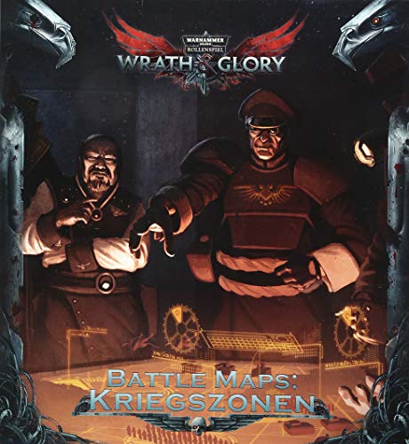 WH40K: Wrath & Glory - Battlemaps Kriegszonen: Warhammer 40.000 Rollenspiel von Das Schwarze Auge