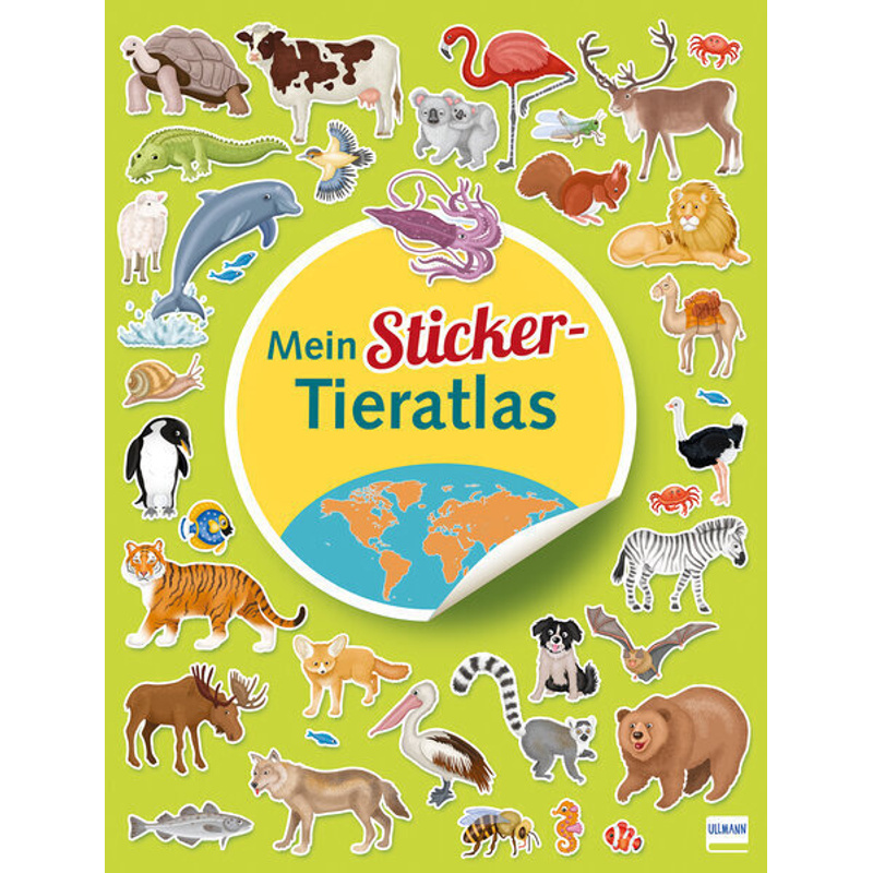 Mein Sticker Tieratlas von Ullmann Medien