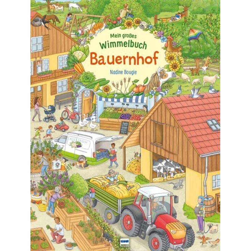 Mein großes Wimmelbuch Bauernhof von Ullmann Medien