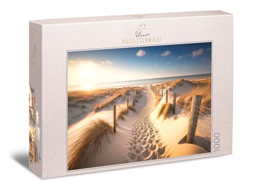 ULMER PUZZLESCHMIEDE Nordsee Sehnsucht Leuchtturm 1000 Teile PUZZLE