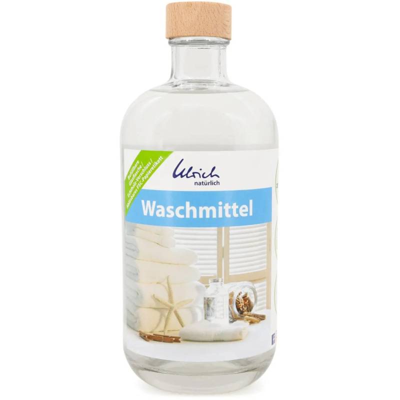 Ulrich Natürlich Waschmittel 500 ml Glasflasche - von Ulrich Natürlich
