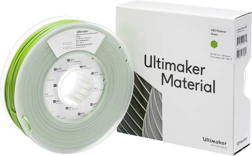 Ultimaker ABS - M2560 Green 750 - 206127 Filament ABS 2.85mm 750g Grün 1St. von Ultimaker