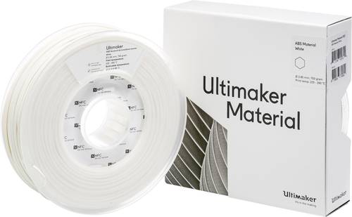 Ultimaker ABS - M2560 White 750 - 206127 Filament ABS 2.85mm 750g Weiß 1St. von Ultimaker