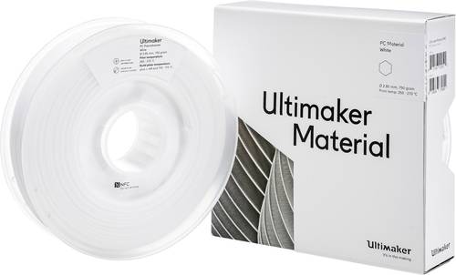 Ultimaker PCA - M3577 White 750 - 212674 Filament PC (Polycarbonat) 2.85mm 750g Weiß 1St. von Ultimaker