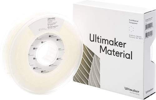 Ultimaker PLA - M0751 Transparent 750 - 211399 Filament PLA 2.85mm 750g Transparent 1St. von Ultimaker