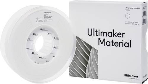 Ultimaker XP7102-1A1024 Breakaway Filament 2.85mm 750g Weiß 1St. von Ultimaker