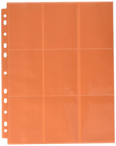 Ultimate Guard 18-Pocket Pages Side-Loading Orange (10), UGD010640 von Ultimate Guard