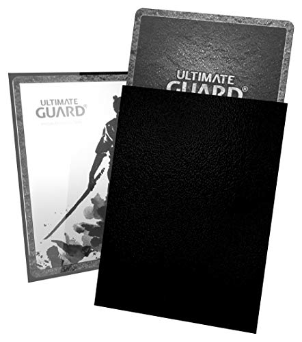 Ultimate Guard UGD010112 Kartenhüllen, Schwarz, Standard Size (66 x 91mm) von Ultimate Guard