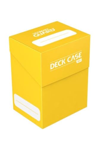 Ultimate Guard UGD010260 Deck Case 80+ Standardgröße Kartenbox, Gelb von Ultimate Guard