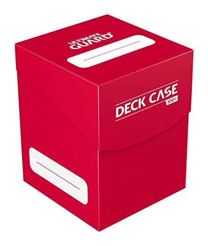 Ultimate Guard UGD010264 Deck Case 100+ Standardgröße Deckbox, Rot von Ultimate Guard