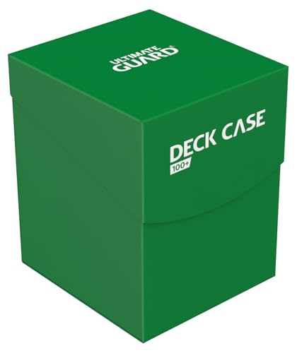 Ultimate Guard UGD010266 Deck Case 100+ Standardgröße Kartenbox, Grün von Ultimate Guard