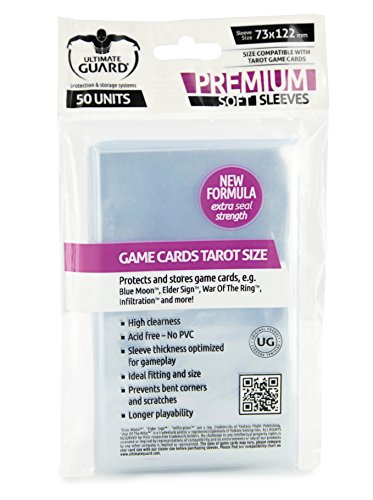 Ultimate Guard Premium Soft Sleeves für Tarot-Karten (50) Ultimate Guard Premium Soft Sleeves für Tarot-Karten (50) von Ultimate Guard