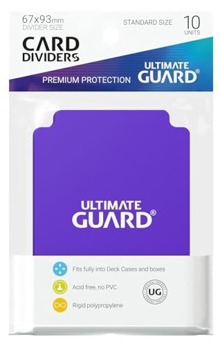 Ultimate Guard UGD010454 - Kartentrenner Standardgröße, violett (10) von Ultimate Guard