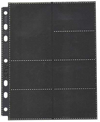 Ultimate Guard UGD010496-14-Pocket Compact Pages Standardgröße und Mini American, schwarz (10) von Ultimate Guard