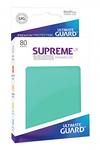 Ultimate Guard UGD010537 Kartenhüllen, Türkis, Standard Size von Ultimate Guard
