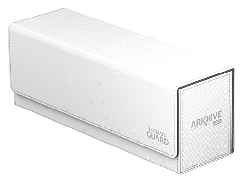 Ultimate Guard UGD010656 Arkhive 400+ Standardgröße XenoSkin Kartenbox, Weiß von Ultimate Guard
