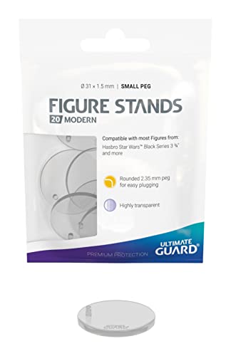 Ultimate Guard UGD011113 Standfüße für Actionfiguren, Transparent, 3.75 inches von Ultimate Guard