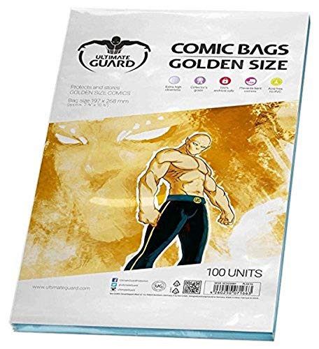 Ultimate Guard UGD020007 Comic Bags, Transparent von Ultimate Guard