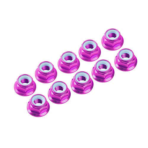 Ultimate RC 4mm Pink Aluminium Stoppmutter von Ultimate Racing