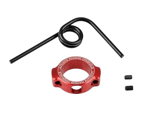 Ultimate RC Auspuff-Resorohr-Feder mit rotem Aluminiumring & Lasergravur UR1761-R Ultimate RC Auspuff-Resorohr-Feder mit rotem Aluminiumring & Lasergravur UR1761-R von Ultimate Racing