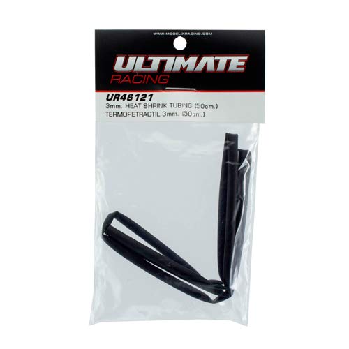 Ultimate RC Schrumpfschlauch 3mm (50cm) schwarz von Ultimate Racing