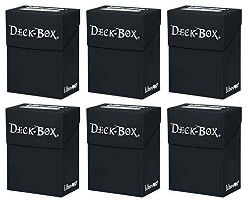 Ultra-Pro Box 6x Ultra Pro Deck Box Schwarz - Black im Sparset von Ultra-Pro Box