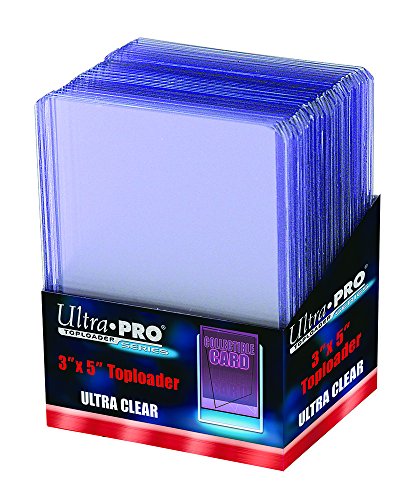 25 Ultra Pro Tall Cards Widevision Toploader - Ultra Clear - Top Loader - 3" x 5" von Ultra Pro