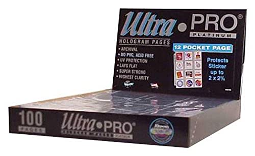 Amigo 81423 12-Pocket Platinum Pages Fix1 von Ultra Pro