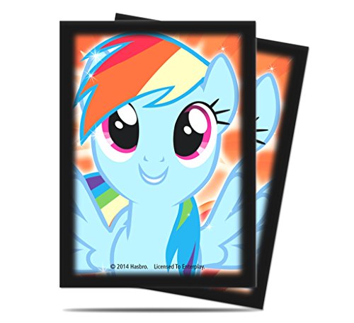 Amigo Spiel + Freizeit Ultra Pro 84317 - MLP Rainbow Dash Protector, 65 Stück von Ultra Pro