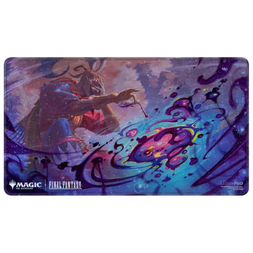 Final Fantasy x Universes Beyond Sephiroth (Wisnu Tan) Black Stitched Playmat for Magic: The Gathering von Ultra Pro