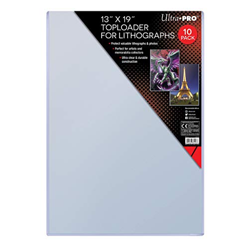Toploader Ultra Pro 13 x 19 for Lithographs (10 Pieces) von Ultra Pro