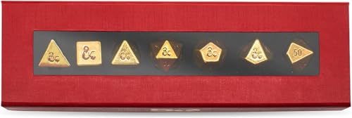UP - 50th Anniversary 7RPG Heavy Metal Dice for Dungeons & Dragons UP - 50th Anniversary 7RPG Heavy Metal Dice for Dungeons & Dragons von Ultra Pro