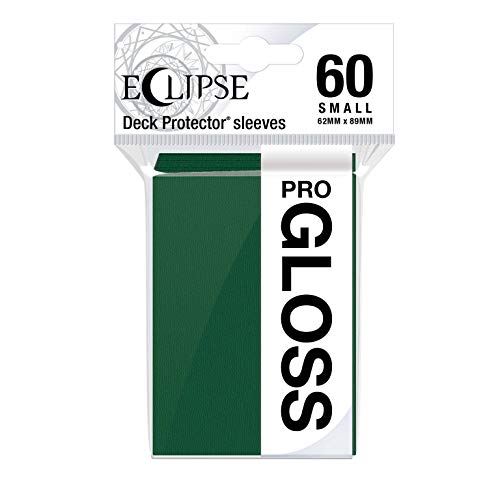 UP - Small Sleeves - Gloss Eclipse - Forest Green (60 Sleeves) von Ultra Pro