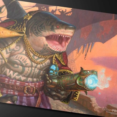 Ultra PRO - Aetherdrift Captain Howler, Sea Scourge Playmat für Magic: The Gathering, Verwendung als Mauspad, Schreibtischmatte, schützt MTG-Karten während des Spiels, TCG-Sammelkartenspiele Ultra PRO - Aetherdrift Captain Howler, Sea Scourge Playmat für Magic: The Gathering, Verwendung als Mauspad, Schreibtischmatte, schützt MTG-Karten während des Spiels, TCG-Sammelkartenspiele von Ultra Pro
