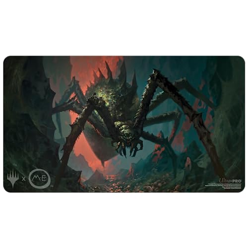 Ultra Pro - Der Herr der Ringe: Tales of Middle-Earth Spielmatte Merkmale: Shelob for Magic: The Gathering, Protect Cards During Gameplay, Use as Mousepad & Schreibtischunterlage von Games Workshop