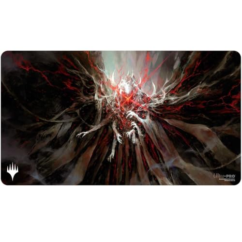 Ultra PRO - MTG Duskmourn Playmat Commander Ft. Valgavoth, Harrower of Souls for Magic: The Gathering, Use as Mousepad, Desk Mat, Protects MTG Cards During Gameplay von Ultra Pro