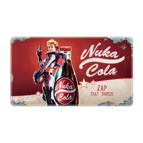 Ultra PRO - Fallout Holofoil Playmat - Nuka Cola Pinup - for Magic: The Gathering, Limited Edition Collectible Trading Tabletop Gaming Essentials Accessory Supplies Ultra PRO - Fallout Holofoil Playmat - Nuka Cola Pinup - for Magic: The Gathering, Limited Edition Collectible Trading Tabletop Gaming Essentials Accessory Supplies von Ultra Pro