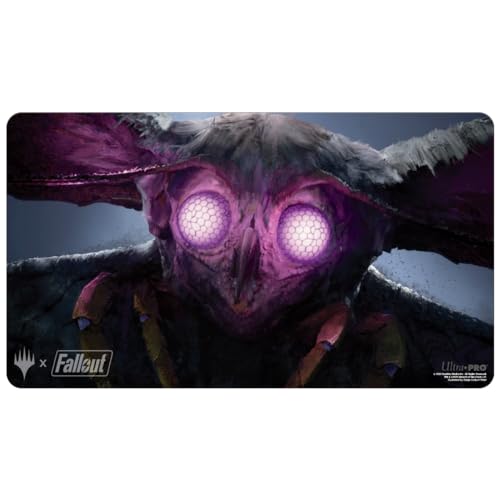 Ultra PRO - Fallout Playmat - The Wise Mothman - for Magic: The Gathering, Limited Edition Collectible Trading Tabletop Gaming Essentials Accessory Supplies von Ultra Pro
